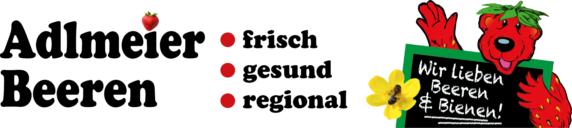 Logo - Adlmeier Erdbeeren